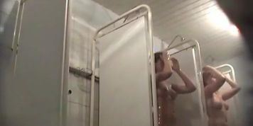 Hidden cameras in public pool showers 1015