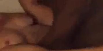 Lara Brookes hairy pussy fucked by a Big Black Cock