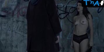 Victoria Maurette Breasts Scene  in Necronomicon