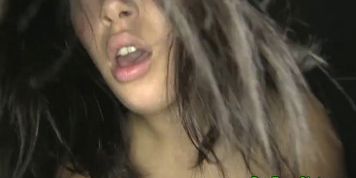 Gorgeous teen riding dick pov