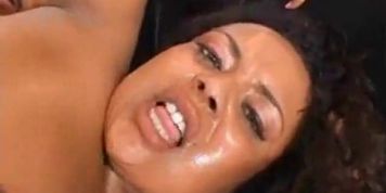 Black BBW gets fucked in her ass by BBC