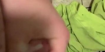 Daddy cums for Baby (while I&rsquo;m away)