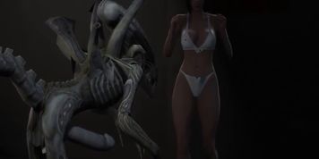 GTA V - Follando con un alien (Xenomorfo)