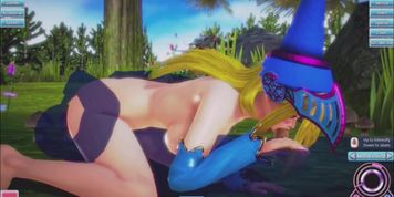 Honey Select I summoned the Dark Magician Girl