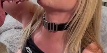 Kianna Dior BRAND NEW Cumslut BJ WIth Huge Facial