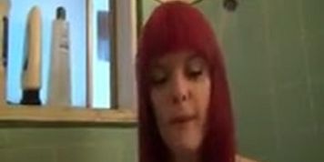 Redhead  perky Emo girl