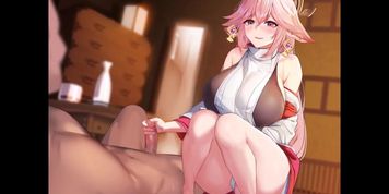 Yae Miko by Rinhee (Genshin Impact)