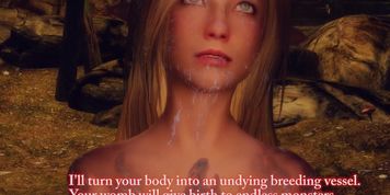 [skyrim Monster Hentai] Vampire Thrall