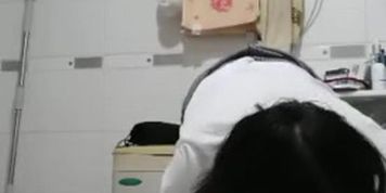 Office slut deepthroat standing cum dripping from nose