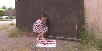 [sneakypee.com] Cherry Blush - Piss on the Street (Toni Summers)