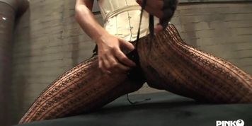 mistress dp'ed by two throbbing slaves (Luna Stern, Mistress Luna)