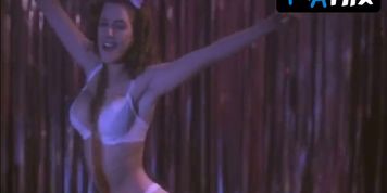 Kari Wuhrer Thong,  Breasts Scene  in The Crossing Guard