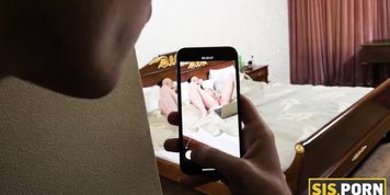 sis.porn. chick decides to use stepbrothers big cock