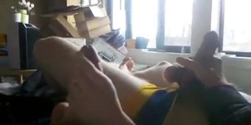 two frat stroke each others nice cocks