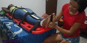 ACP Board To Tears Nayeli Just Can&rsquo;t Keep Her Feet Away From The Tickles