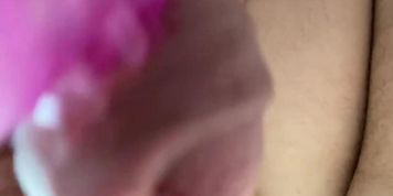 Homemade dick vibrator
