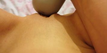18 year old Girl masturbates and plays with cum after
