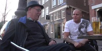 Euro hooker doggystyled by a lucky foreigner