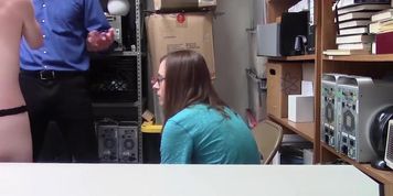 Skinny Teen Thief Punish Fucked In Front Of Her Boyfriend
