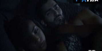 Meagan Tandy Underwear, Interracial Scene  in Teen Wolf