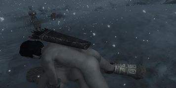 Porn in the snow. It&rsquo;s cold, but it&rsquo;s scary!  3D, ADULT mods, Skarim porno (Skylar Snow, Snow White)