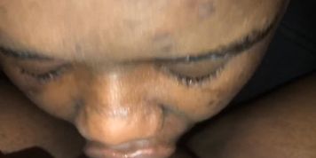 Bae eating my hot pink fat pussy