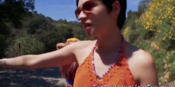 Dick Sucking Teens Facial