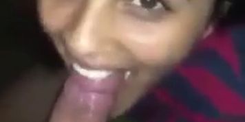 brunette teen sucking dick