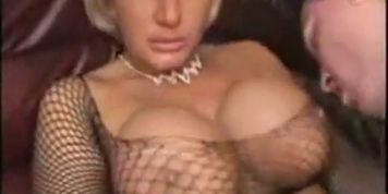 Mom With Huge Boobs In Fishnet