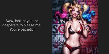 Harley Quinn - Hentai Humiliation JOI, CEI, and CBT