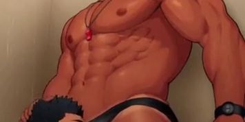 [Sakuramaru] Bara Coach Getting Blowjob By Student  (Barbora Vee)