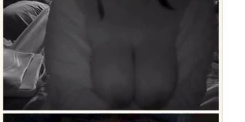 Pigtailed Omegle hottie with big boobs lets me cum in her mouth