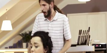 DADDY4K. Old male knows how to make a lady happy even a teen one