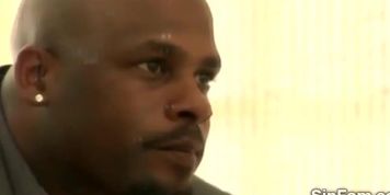Black thug pays slutty babysitter for her services