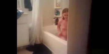 Young Redhead Wife In The Bathroom (young wife)
