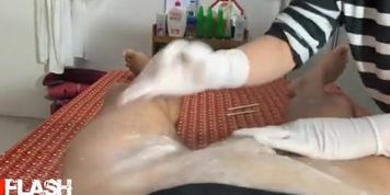 2 Girls Wax Cock