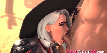 3D Whores Getting Fucked and Creampied