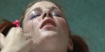 Perfect teen sucks a million dicks