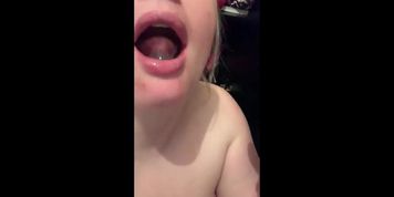 Amateur Blowjob Cum in Mouth Compilation 2021 Pt. 15 (Athena May)