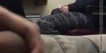 Cock Flash On Train