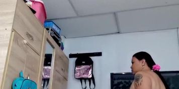 Huge Tit Latina Spy