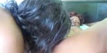 Awesome Ebony Amateur Sluts Having Great Lesbian Sex