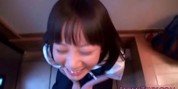Tiny Jav College teen cuties suck and fuck PMV Japan glorious wankfest abandon