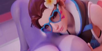 Overwatch - Hot Widowmaker And D.Va - Part 1