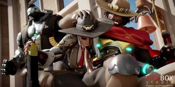 Ashe & McCree Deepthroat BJ **firebox Studio** Rule 34 OVERWATCH