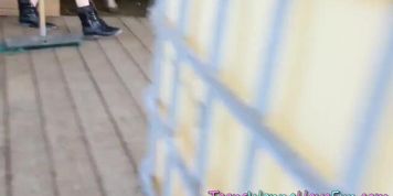 Deep throating teens fuck