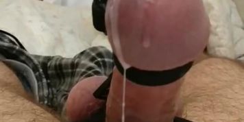 So much pleasure it's torture. Erupting with cum after vibrating toothbrush. Can't stop throbbing.