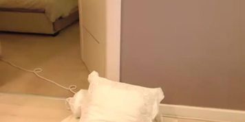 Cute girl fucks motor cock on cam