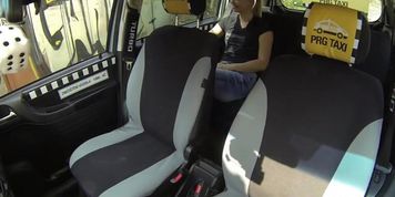 Czech Taxi - Ash-Ash-Blonde Teen gets ride of her LIFE