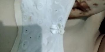 Kanchan, sexy teen girl fingering on cam show for boyfriend part3